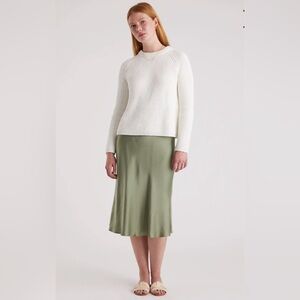 ✨Quince 100% Silk Skirt✨